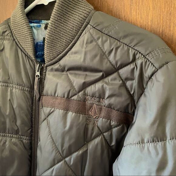 Volcom bomber jacket olive - Picture 2 of 6